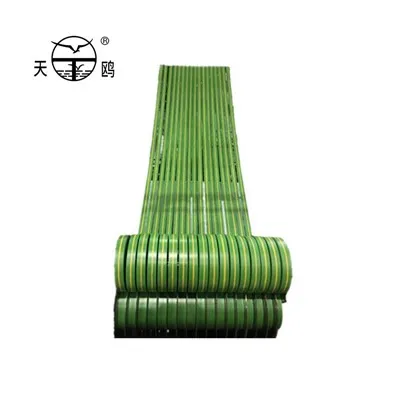 Ceinture plate en toile de caoutchouc