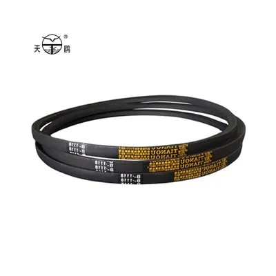 Bande transporteuse en caoutchouc à trois V